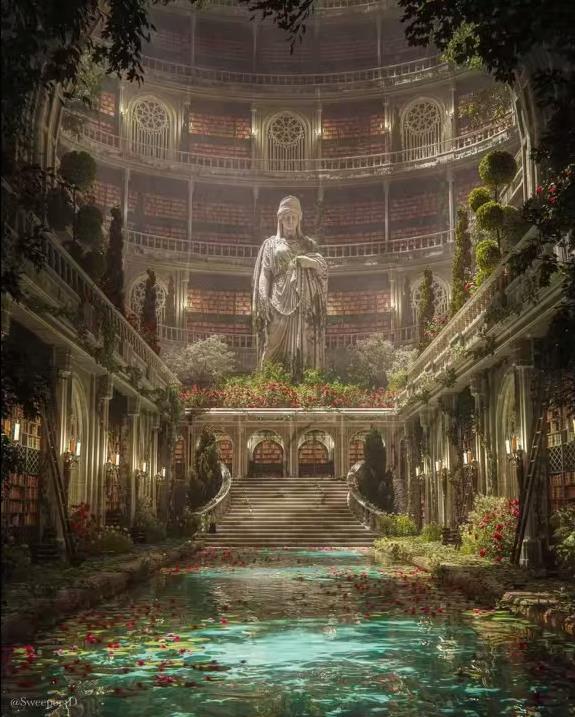 Blender下载|永恒档案馆完整场景   Eternal Archives