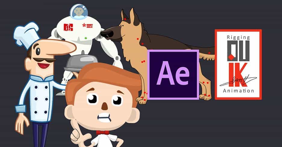 【AE脚本】MG动画二维人物角色骨骼绑定脚本 Duik Bassel 2 v16.2.30 中文版+使用教程