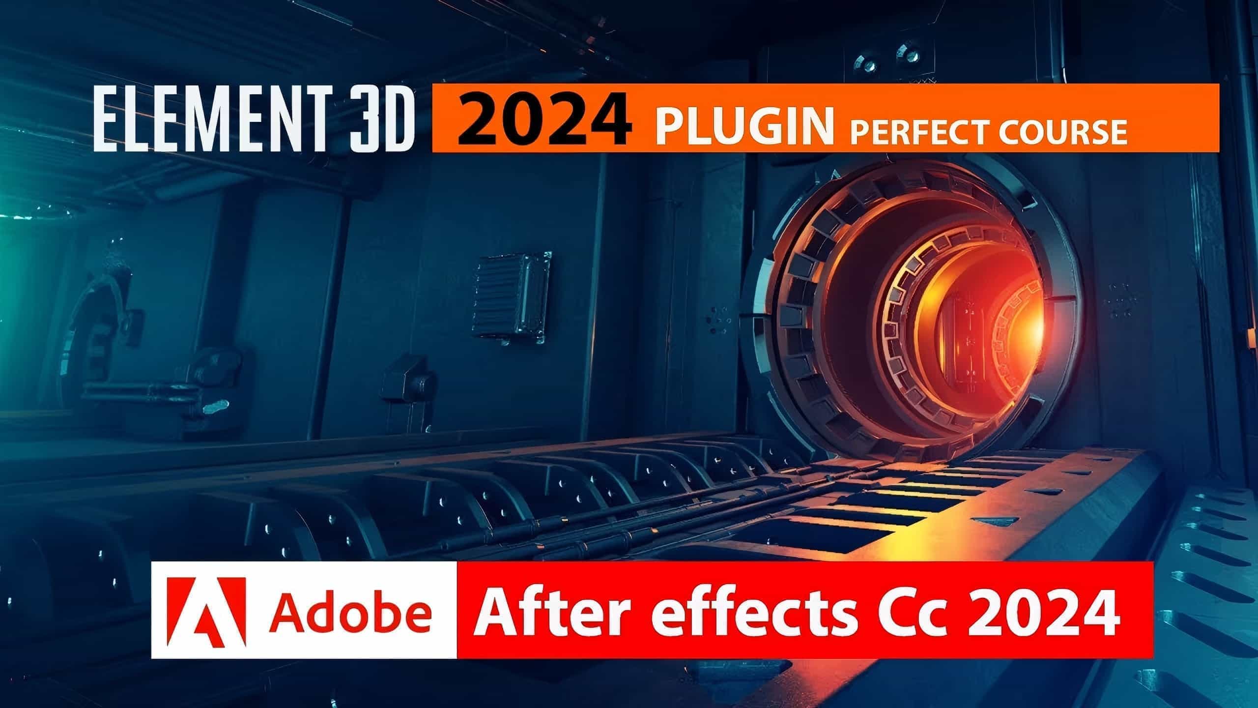 Element 3D插件教程：在AE中制作3D标题、模型与城市动画Element 3D Plugin Complete Course