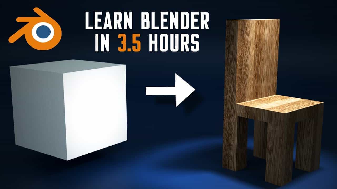 3.5小时零基础入门Blender教程，无需任何3D经验